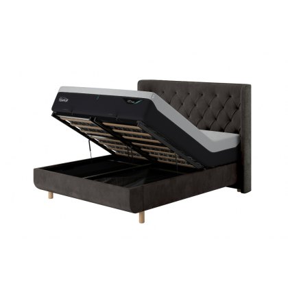 TEMPUR® Arc™ Ottoman Bed with Luxury Headboard TEMPUR® Arc™ Ottoman Bed with Luxury Headboard