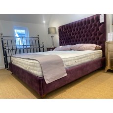 Emilia Grand Bedstead & Platform Base - Superking Size - Ex Display. Emilia Grand Bedstead & Platform Base - Superking Size - Ex Display.