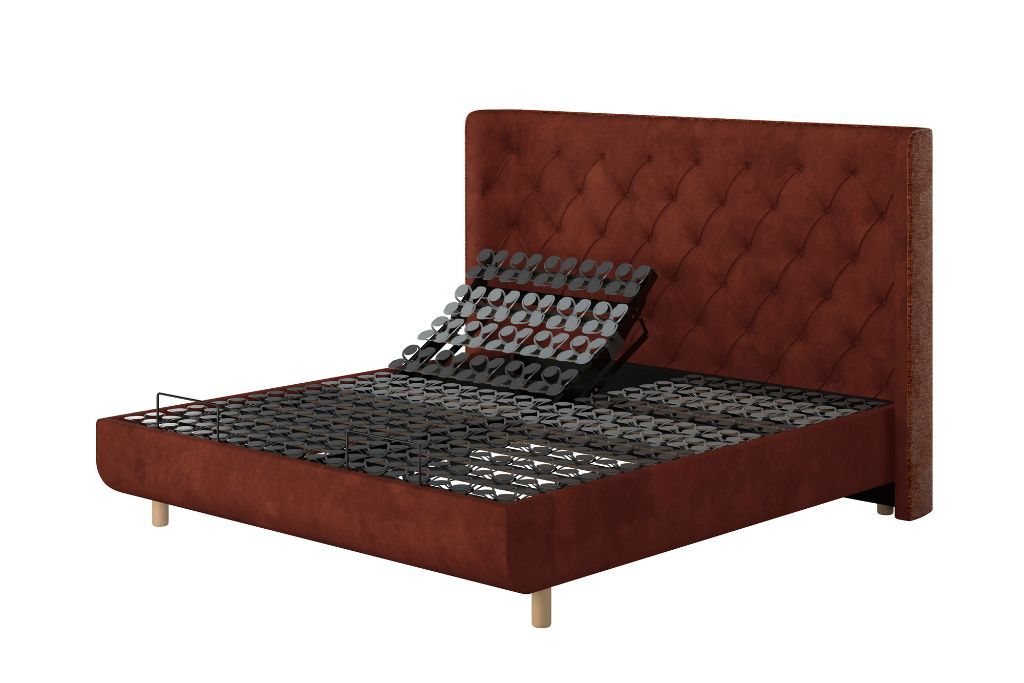 TEMPUR® Arc™ Adjustable Bed with Luxury Headboard TEMPUR® Arc™ Adjustable Bed with Luxury Headboard