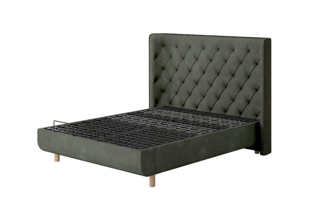 TEMPUR® Arc™ Static Disc Bed with Luxury Headboard TEMPUR® Arc™ Static Disc Bed with Luxury Headboard