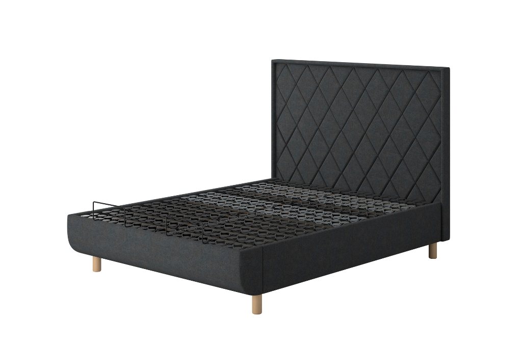 TEMPUR® Arc™ Static Disc Bed with Quilted Headboard TEMPUR® Arc™ Static Disc Bed with Quilted Headboard