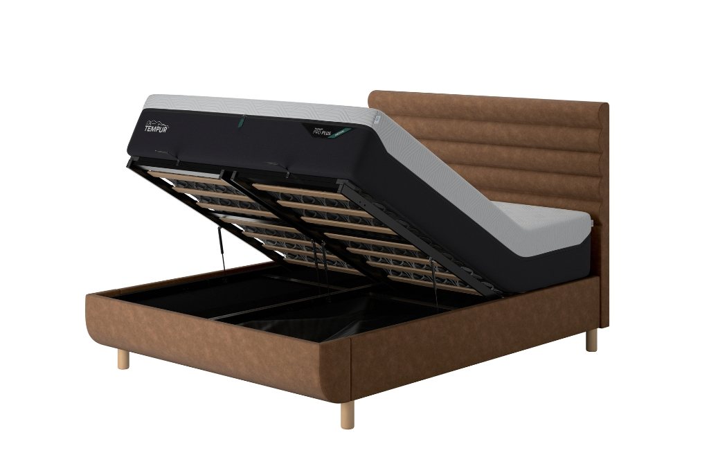 TEMPUR® Arc™ Ottoman Bed with Vectra Headboard TEMPUR® Arc™ Ottoman Bed with Vectra Headboard
