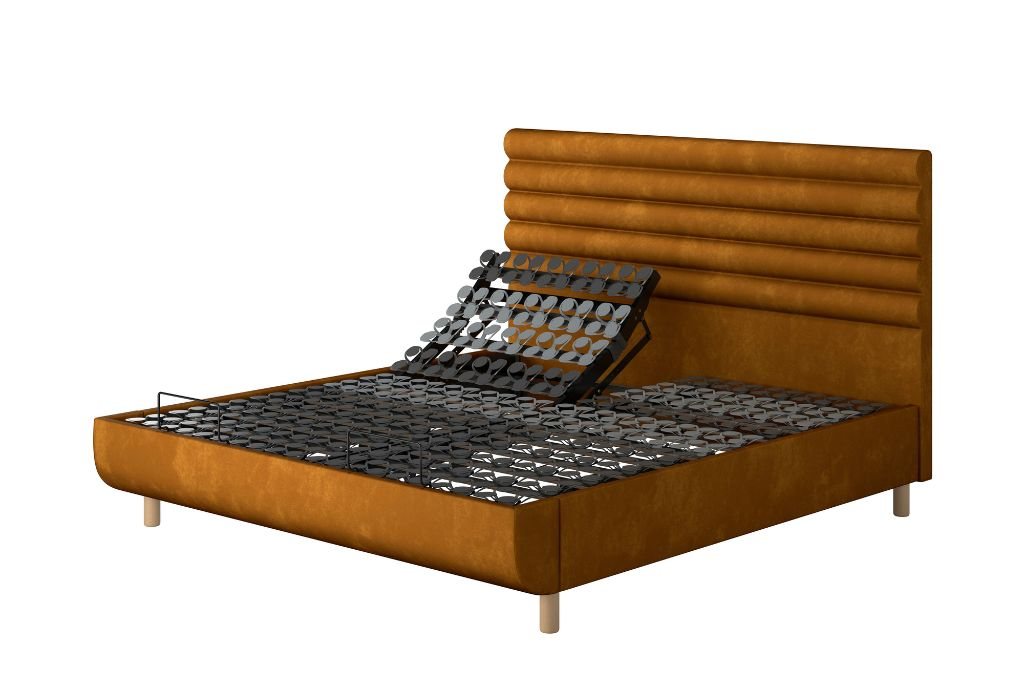 TEMPUR® Arc™ Adjustable Bed with Vectra Headboard TEMPUR® Arc™ Adjustable Bed with Vectra Headboard
