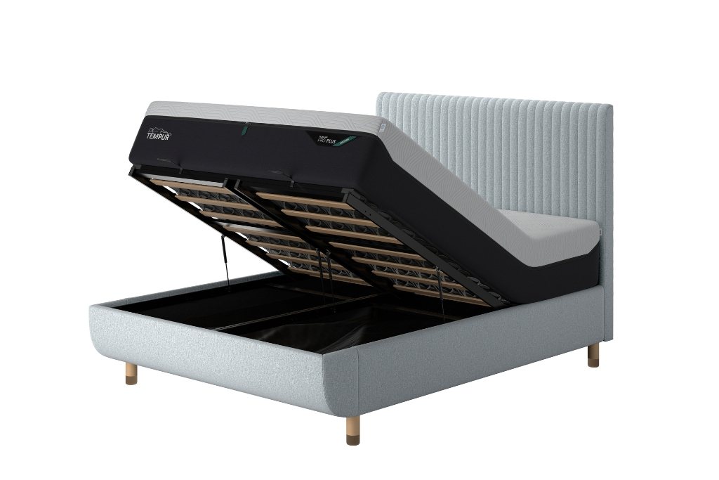 TEMPUR® Arc™ Ottoman Bed with Vertical Headboard TEMPUR® Arc™ Ottoman Bed with Vertical Headboard