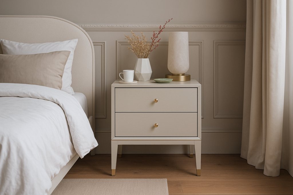 Novello 2-Drawer Bedside Table Novello 2-Drawer Bedside Table