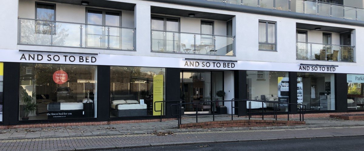 And So To Bed Chelmsford Showroom