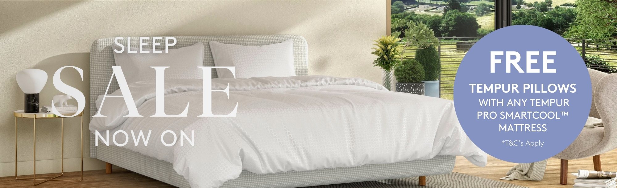 And So To Bed Sleep Sale Free Tempur Pillows