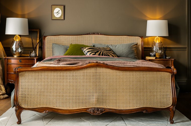 Natural Finish Wooden Beds
