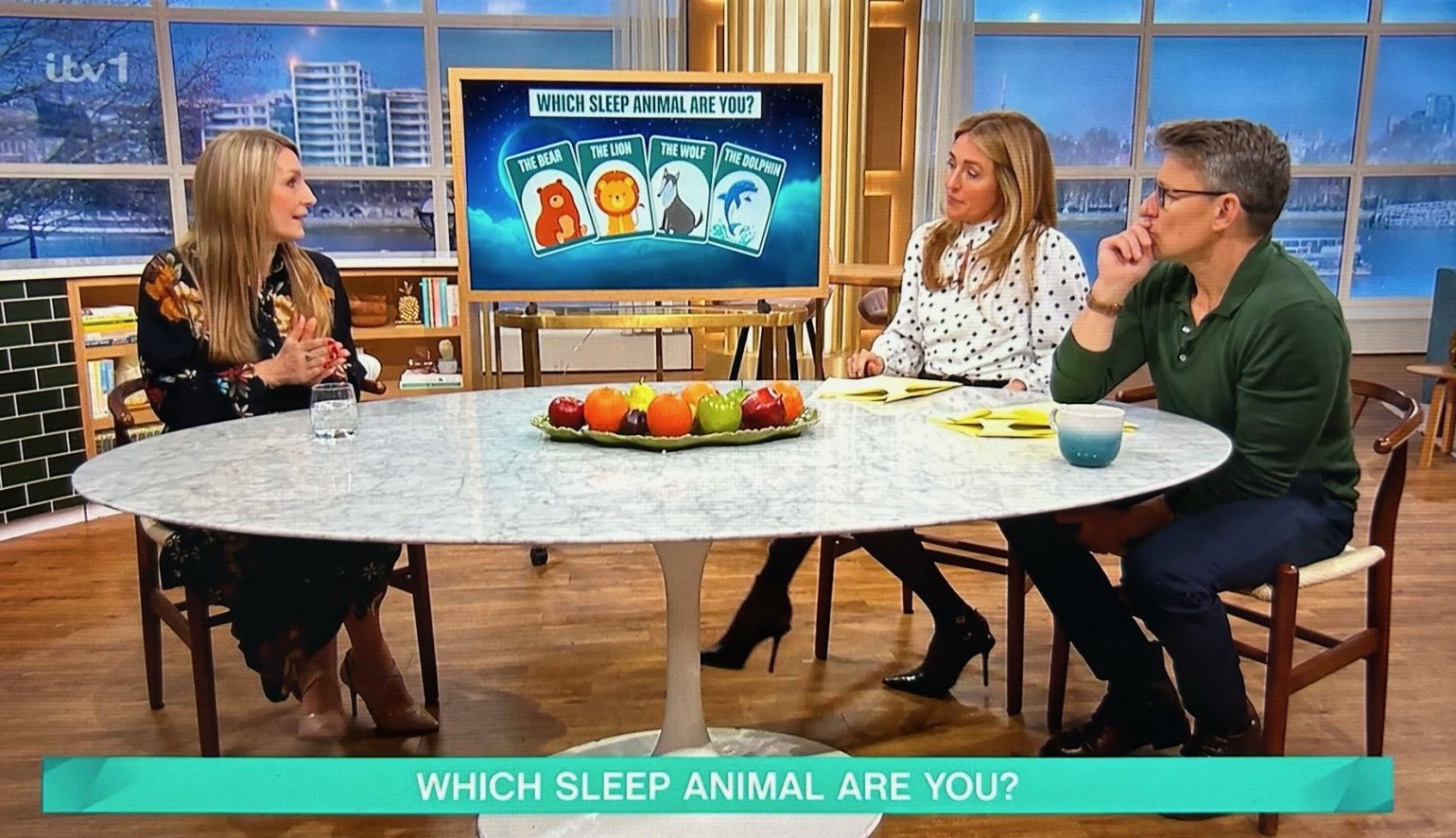 What Is Your Sleep Animal? - Dr Lindsay Browning on ITV This Morning