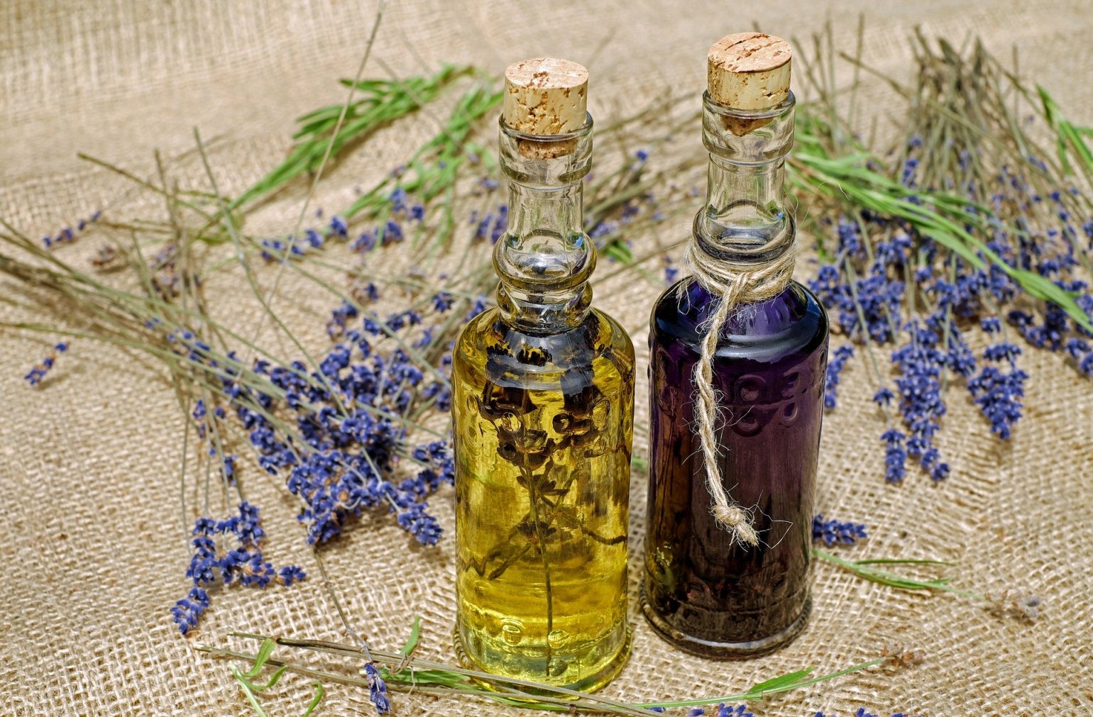 Lavender and essential oils