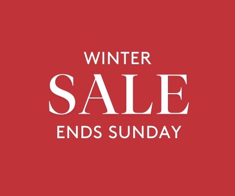 And So To Bed Winter Sale Ends Sunday