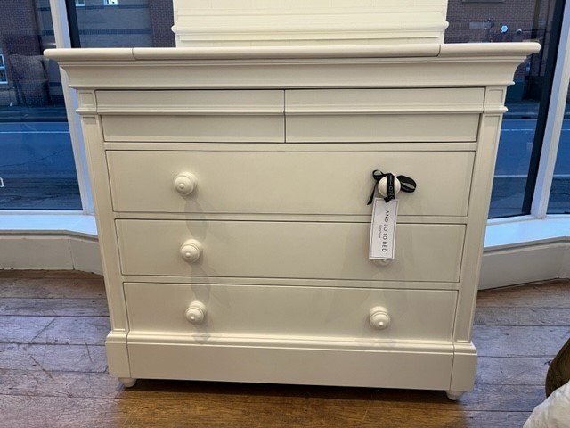 Dressing chest on sale with mirror