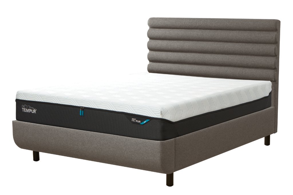 TEMPUR® Arc™ Static Disc Bed with Vectra Headboard | And So To Bed