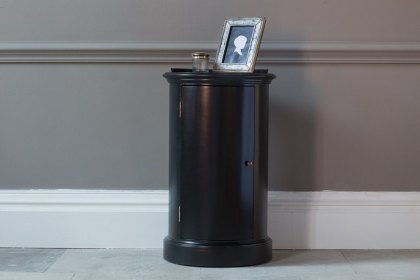 Eclectic Drum Bedside Cabinet Eclectic Drum Bedside Cabinet