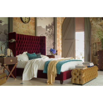 Emilia Wing Upholstered Bed Emilia Wing Upholstered Bed