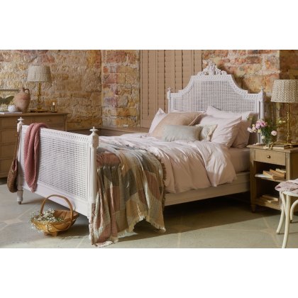 Juliet Painted Caned Bed Juliet Painted Caned Bed