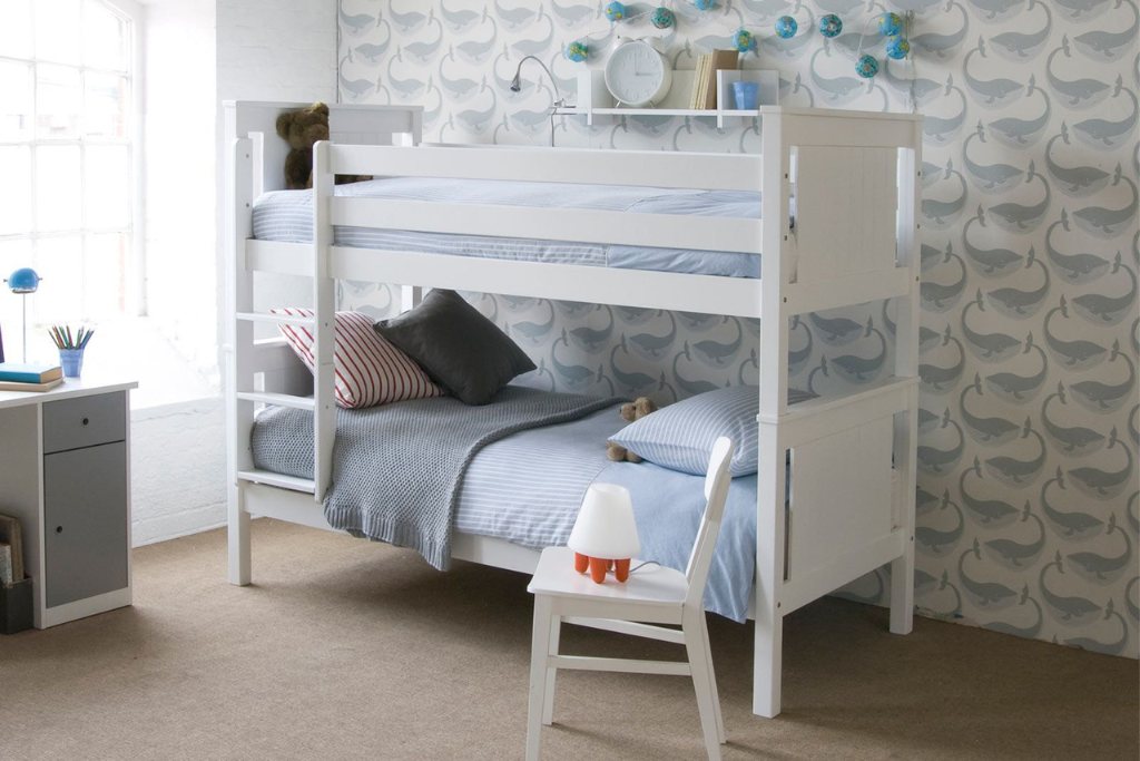 Classic Childrens Beech Bunk Bed