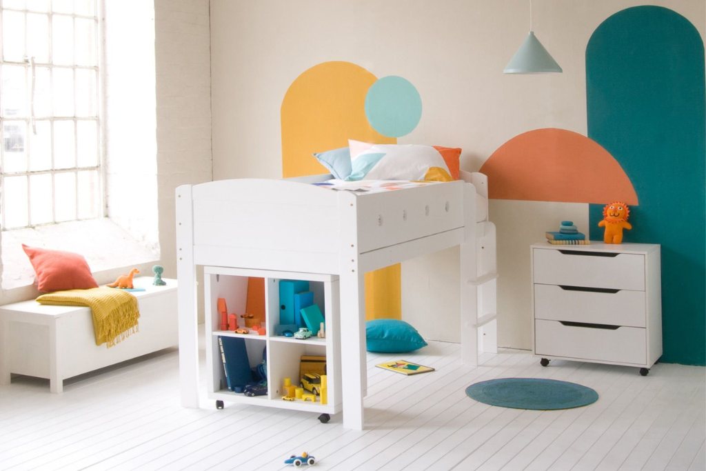 Mid sleeper on sale storage ideas