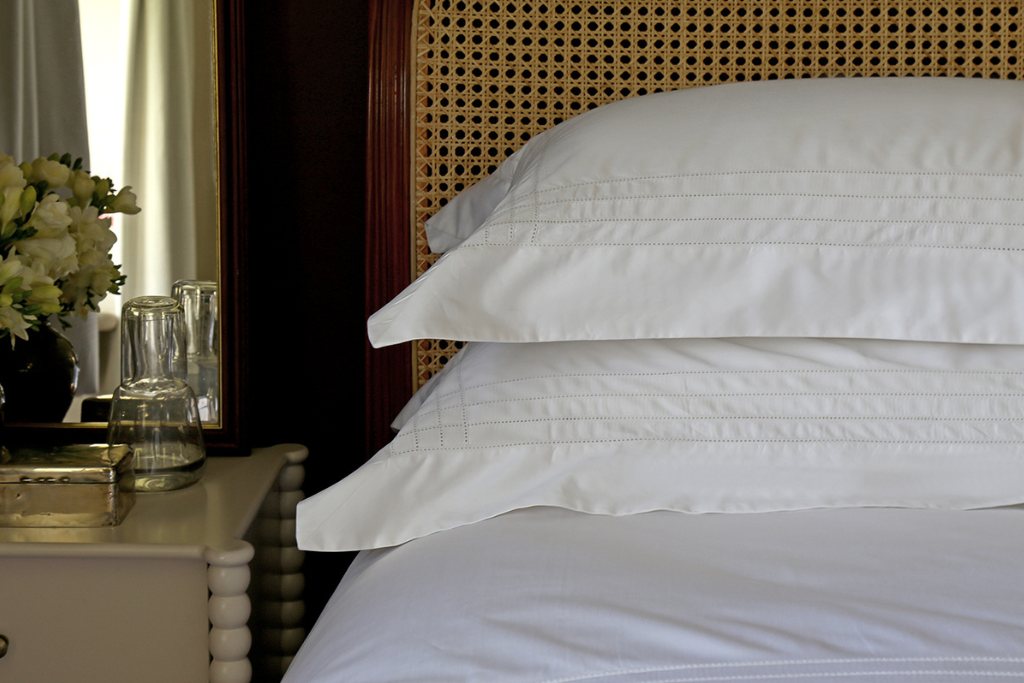 Grafton Oxford Pillowcase Pair Standard 50 X 75cm Ebony