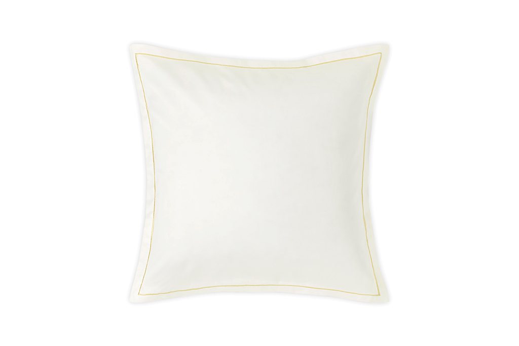 Amalia Dalia Square Pillowcase Square 65 X 65cm Cream Gold