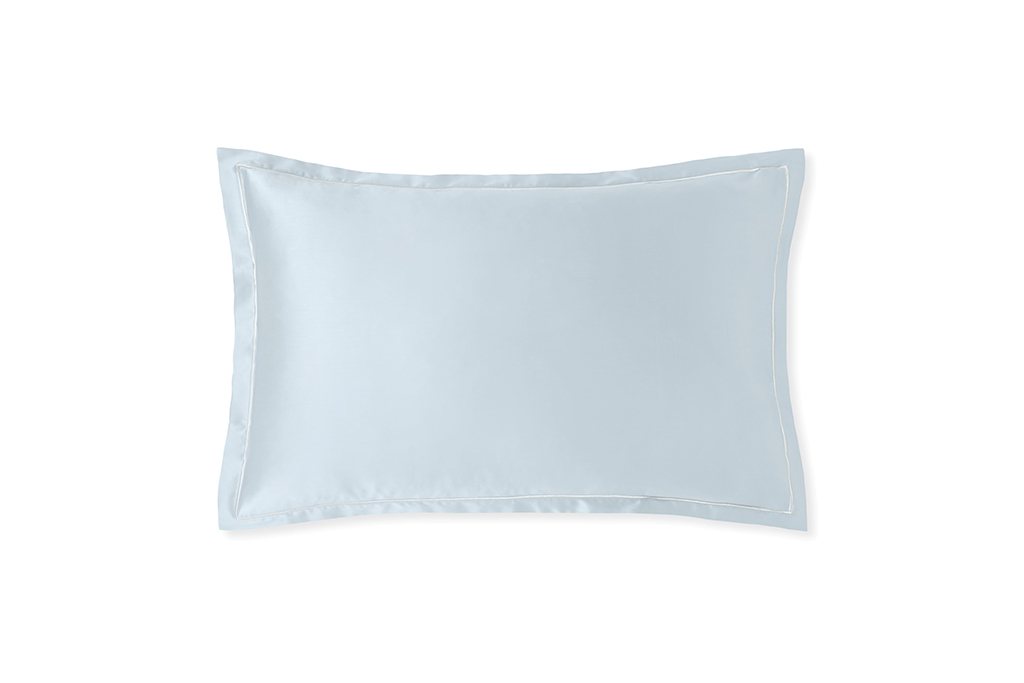 Amalia Dalia Oxford Pillowcase Oxford 50 X 75cm Blue Silver