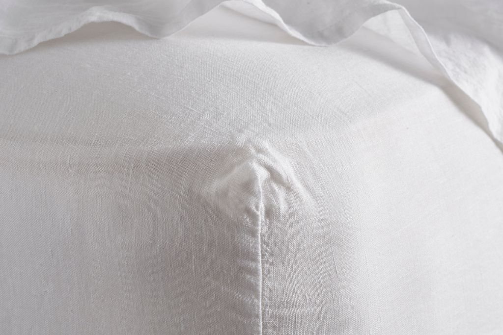 Bedfolk Linen Fitted Sheet