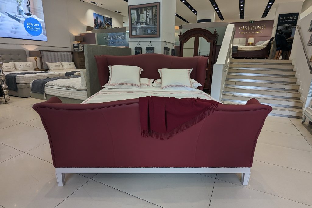 Churchill Superking Bedstead With Platform Base Ex Display