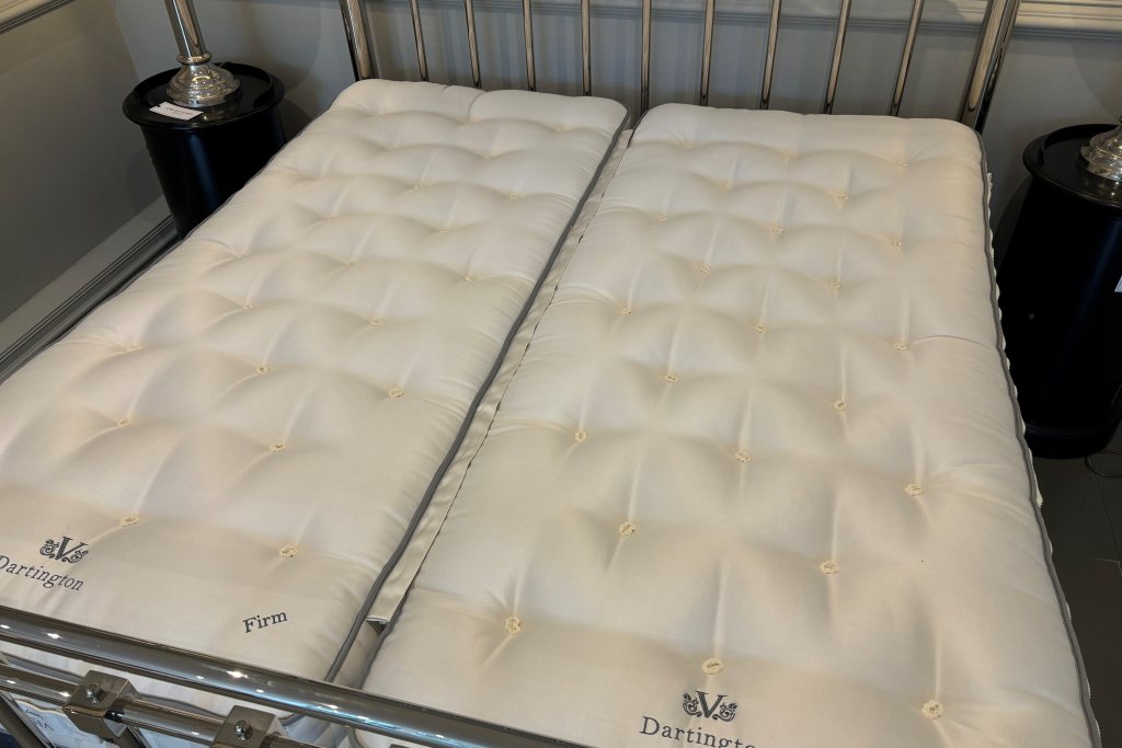 Vispring Dartington Mattress & Bed Base - Super king Size - Ex Display.