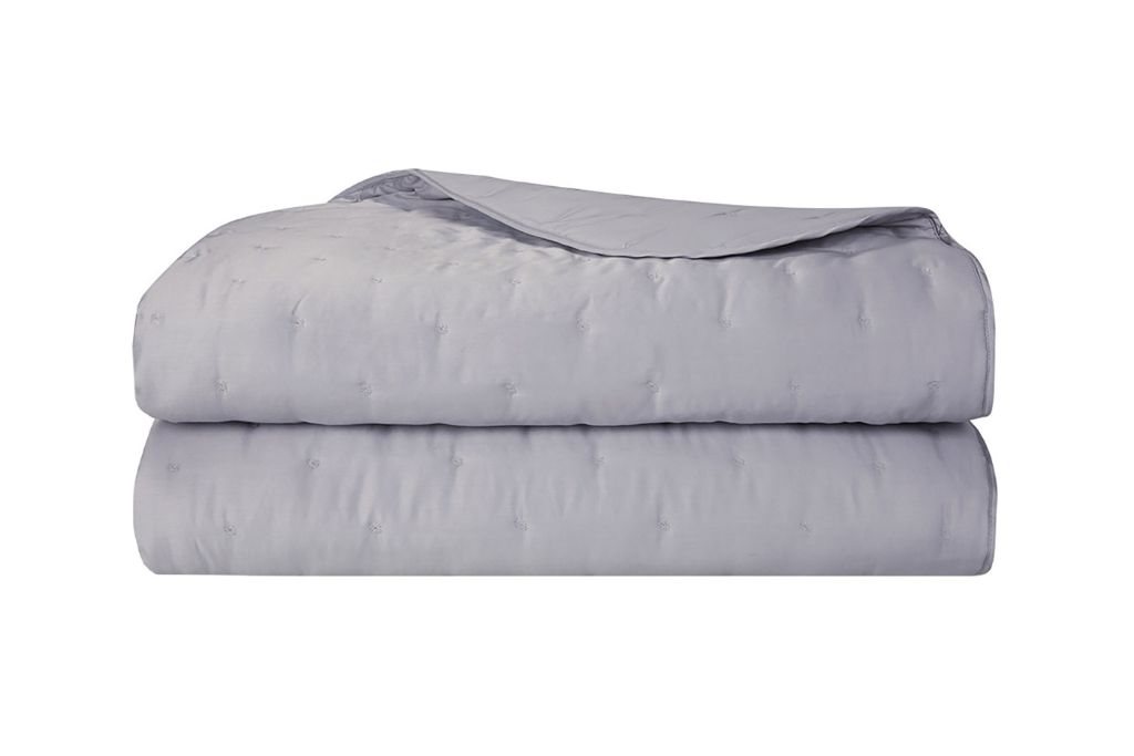 Yves Delorme Triomphe Bed Cover - Platine