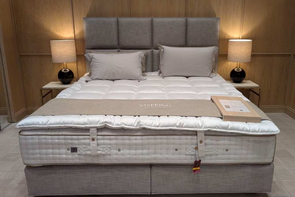 Vispring Opulence Divan Set + Topper -  Emperor Size - Ex Display. Vispring Opulence Divan Set + Topper -  Emperor Size - Ex Display.