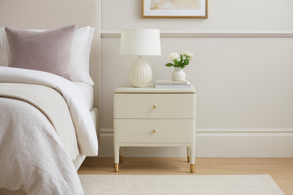 Bernstein 2-Drawer Bedside Chest Bernstein 2-Drawer Bedside Chest