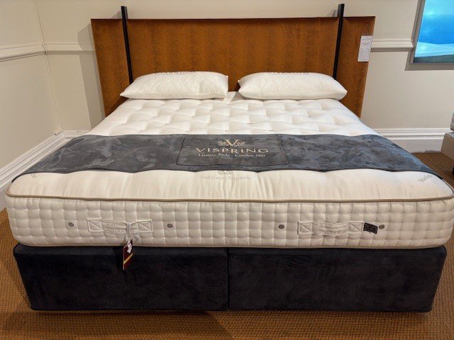Vispring Sublime Superb Mattress & Divan Set – Super King Size – Ex-Display Vispring Sublime Superb Mattress & Divan Set – Super King Size – Ex-Display