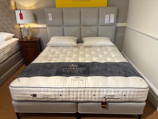 Vispring Kingsbridge Divan Set - Superking Size Ex Display Vispring Kingsbridge Divan Set - Superking Size Ex Display