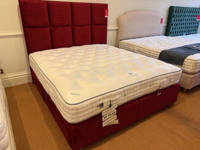 Vispring Kingsbridge Draw Divan set - Superking Size - Ex display Vispring Kingsbridge Draw Divan set - Superking Size - Ex display