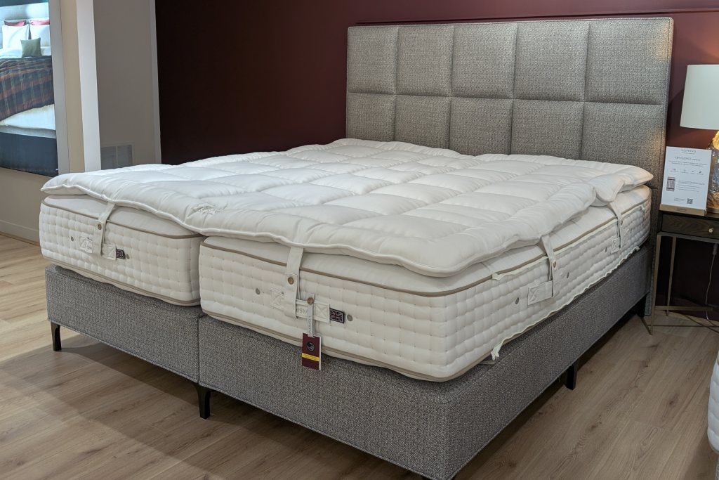 Vispring Opulence Divan Set & Topper - Large Emperor - Ex Display. Vispring Opulence Divan Set & Topper - Large Emperor - Ex Display.