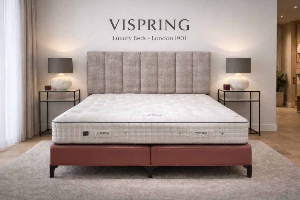 Vispring Regal Superb Divan Set - Superking Size - Ex-Display Vispring Regal Superb Divan Set - Superking Size - Ex-Display