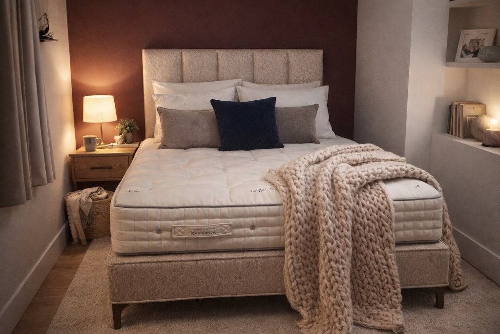 Vispring Regal Superb Divan Set - King Size - Ex Display. Vispring Regal Superb Divan Set - King Size - Ex Display.