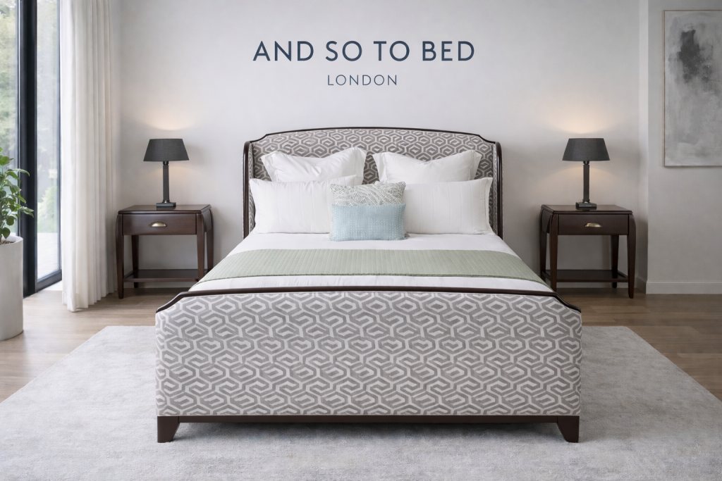 Mayfair Upholstered Bedstead Kingsize - Ex Display Mayfair Upholstered Bedstead Kingsize - Ex Display