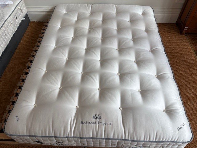 Vispring Bedstead Imperial Mattress - King Size - Ex Display Vispring Bedstead Imperial Mattress - King Size - Ex Display