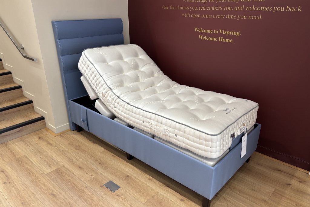 Vispring Serenity Adjustable Divan Set - Long Single - Ex Display Vispring Serenity Adjustable Divan Set - Long Single - Ex Display