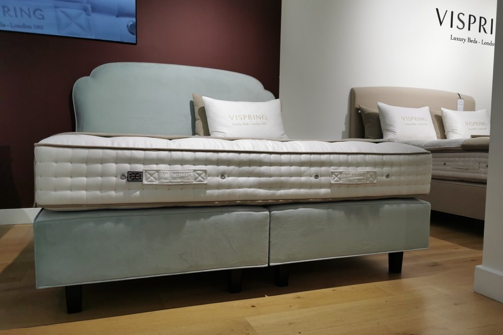 Vispring Tiara Superb - Superking Divan set - Ex Display Vispring Tiara Superb - Superking Divan set - Ex Display