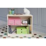 Fargo Bedside Bookcase Ivory White