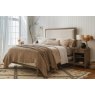 Romeo Wooden Upholstered Socle Bed