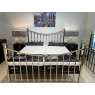 Sage Superking Size Bedstead & Tempur mattresses