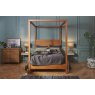 Magellan Four Poster Bed - Sapele Veneer