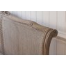 Louis XV Caned Bed - Sunbleach SB1 Wooden Finish