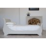 Manoir Painted Sleigh Bed Nankeen