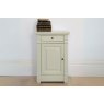 Manoir Painted Bedside Cabinet Argent