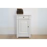 Manoir Painted Bedside Cabinet Nankeen