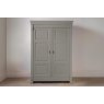 Manoir Painted Wardrobe Greige